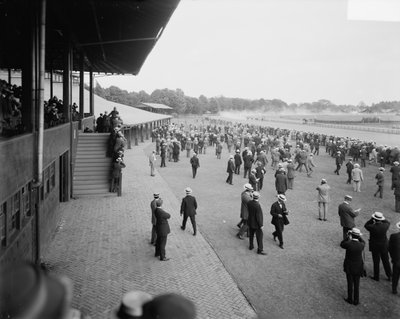 Saratoga Race Track, Saratoga Springs, N.Y., c.1900-15 by Detroit Publishing Co.